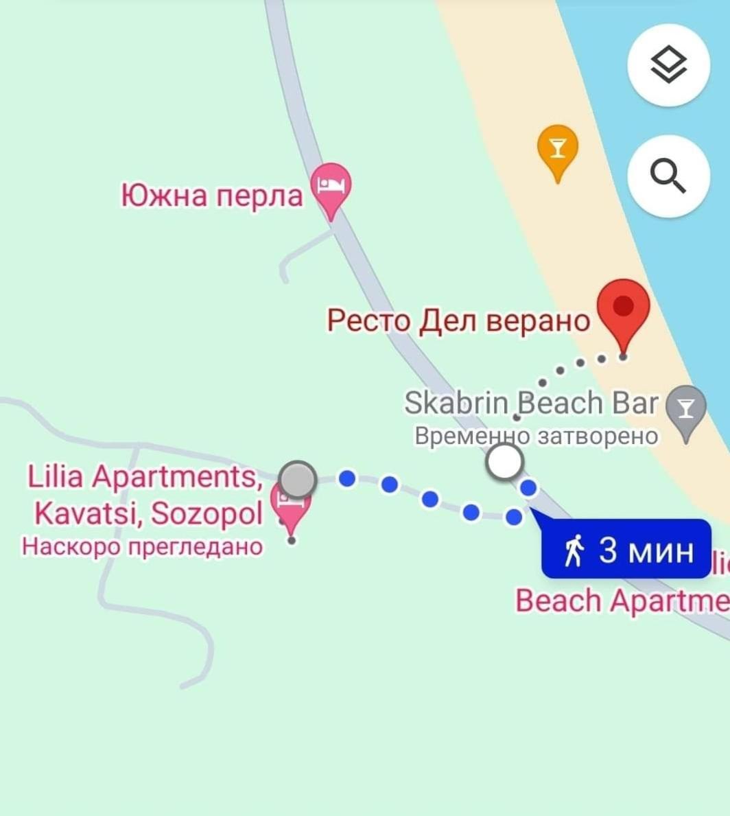 Lilly Apartment Каваци, Созопол Екстериор снимка